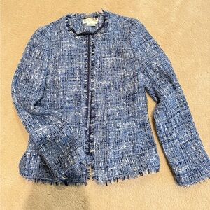 Brand New with tag Kate Spade Blue Tweed Jacket